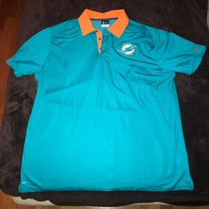 Miami dolphins Nike polo